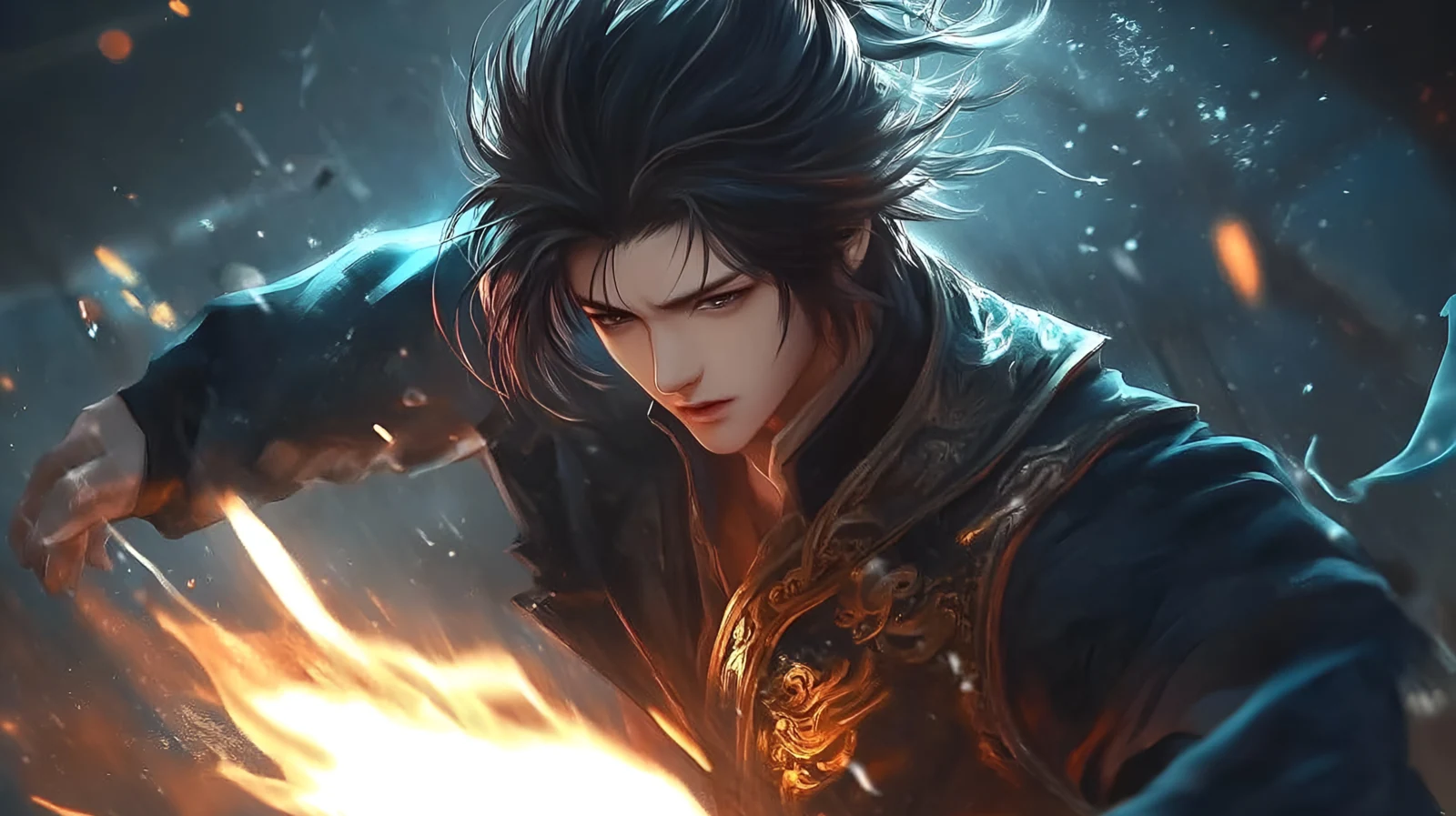 Xiao Ling · character study · Sanjiesan concept artwork