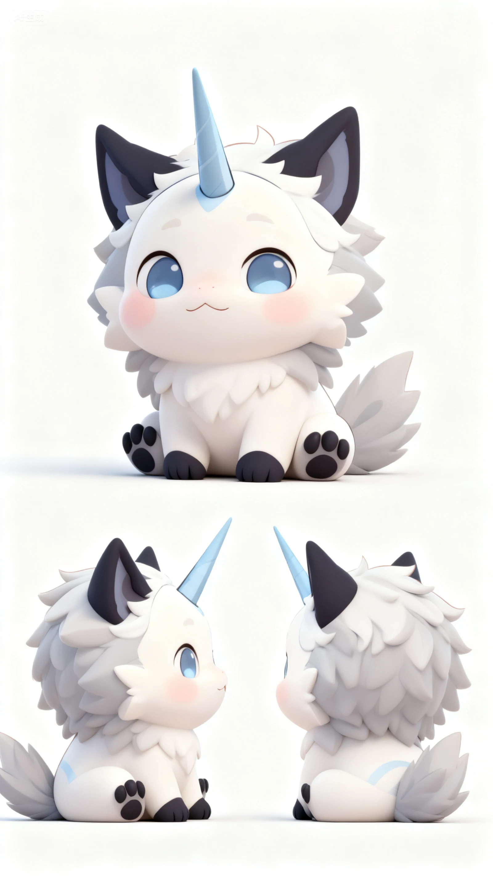 Baibai & the chibi series · Sanjiesan concept artwork