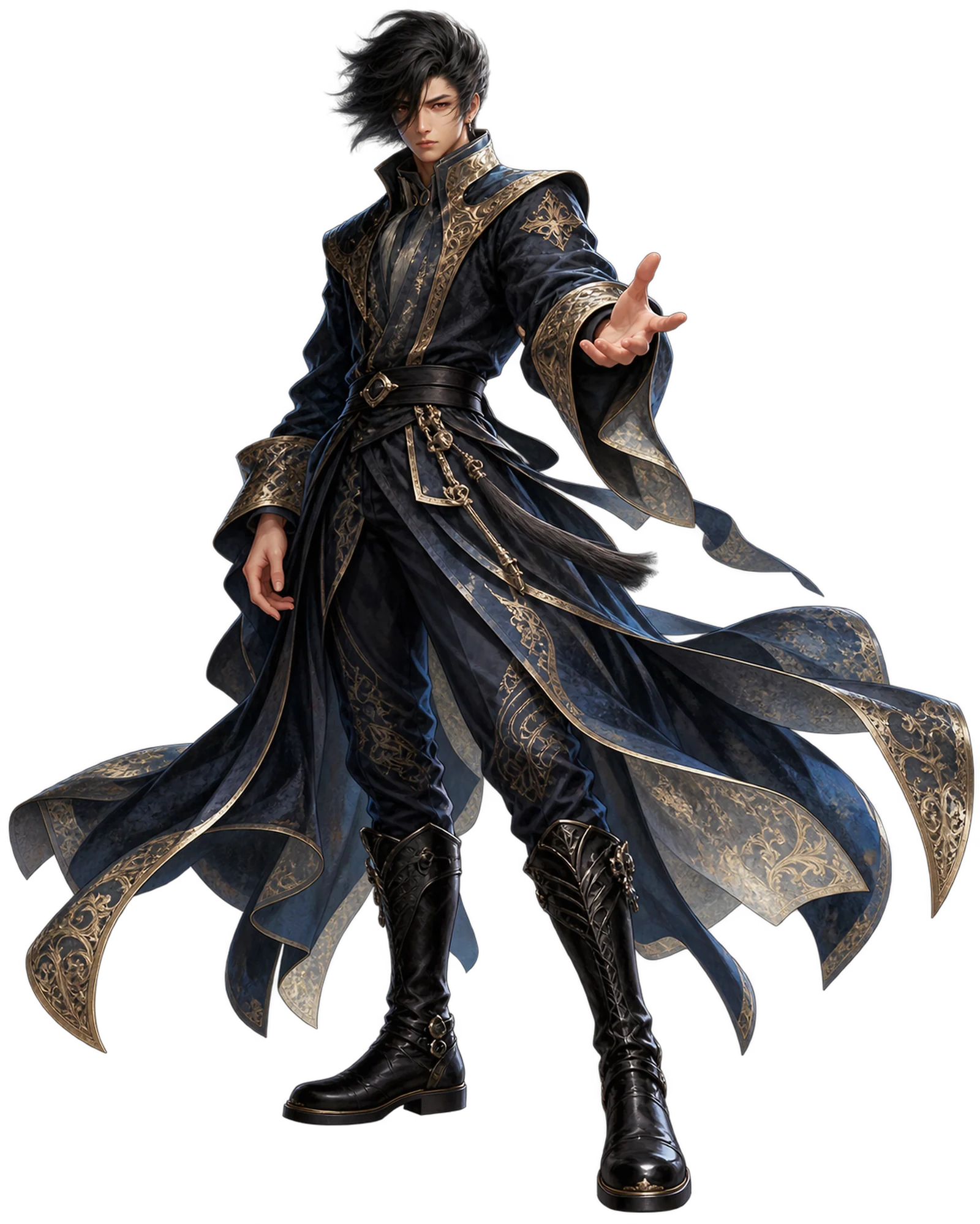 Xiao Ling · character study · Sanjiesan concept artwork