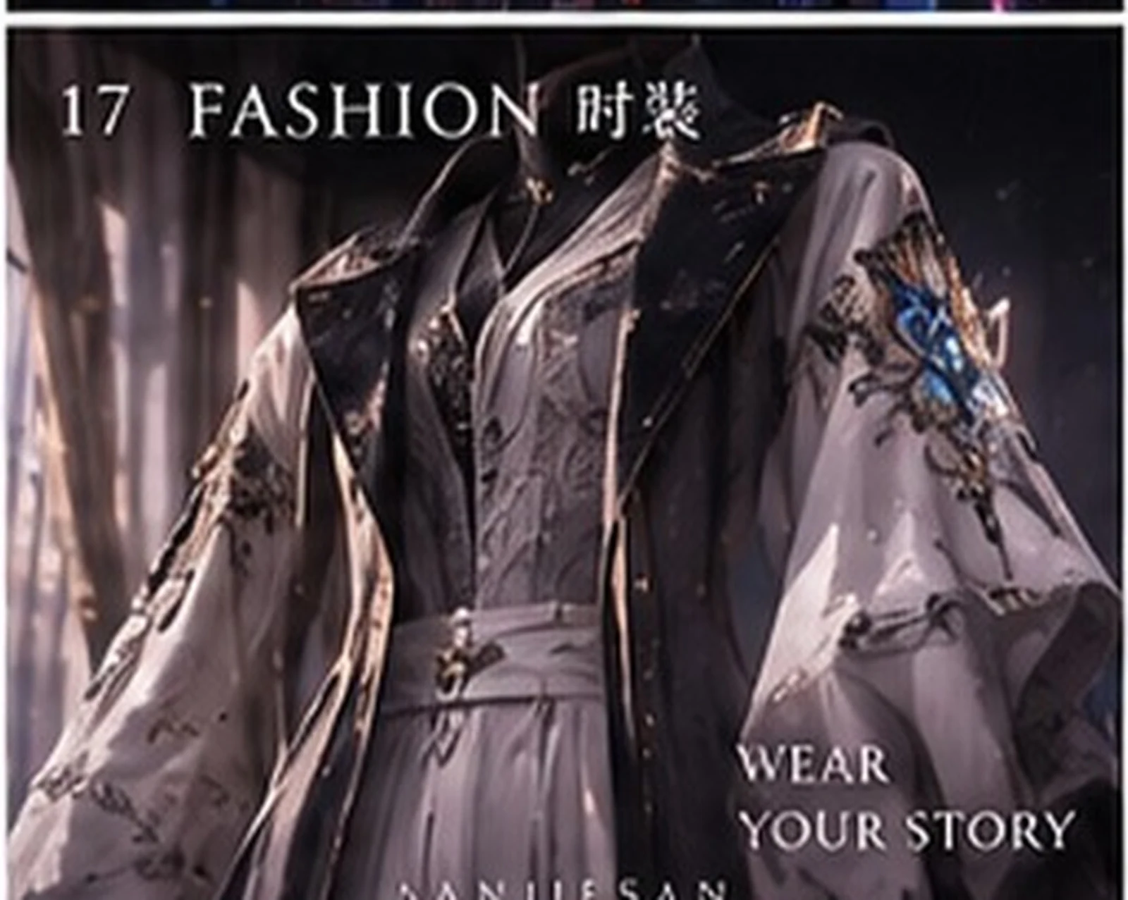 Wear the story · costume concept · Sanjiesan concept artwork