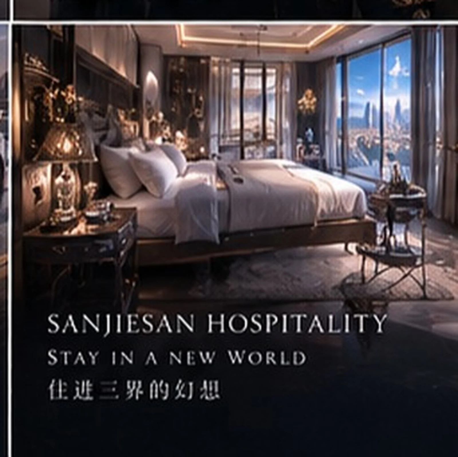 A room with a story · hospitality concept · Sanjiesan concept artwork