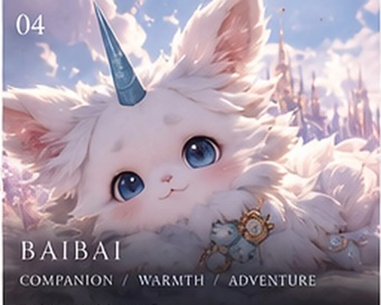 Baibai & the chibi series · Sanjiesan concept artwork