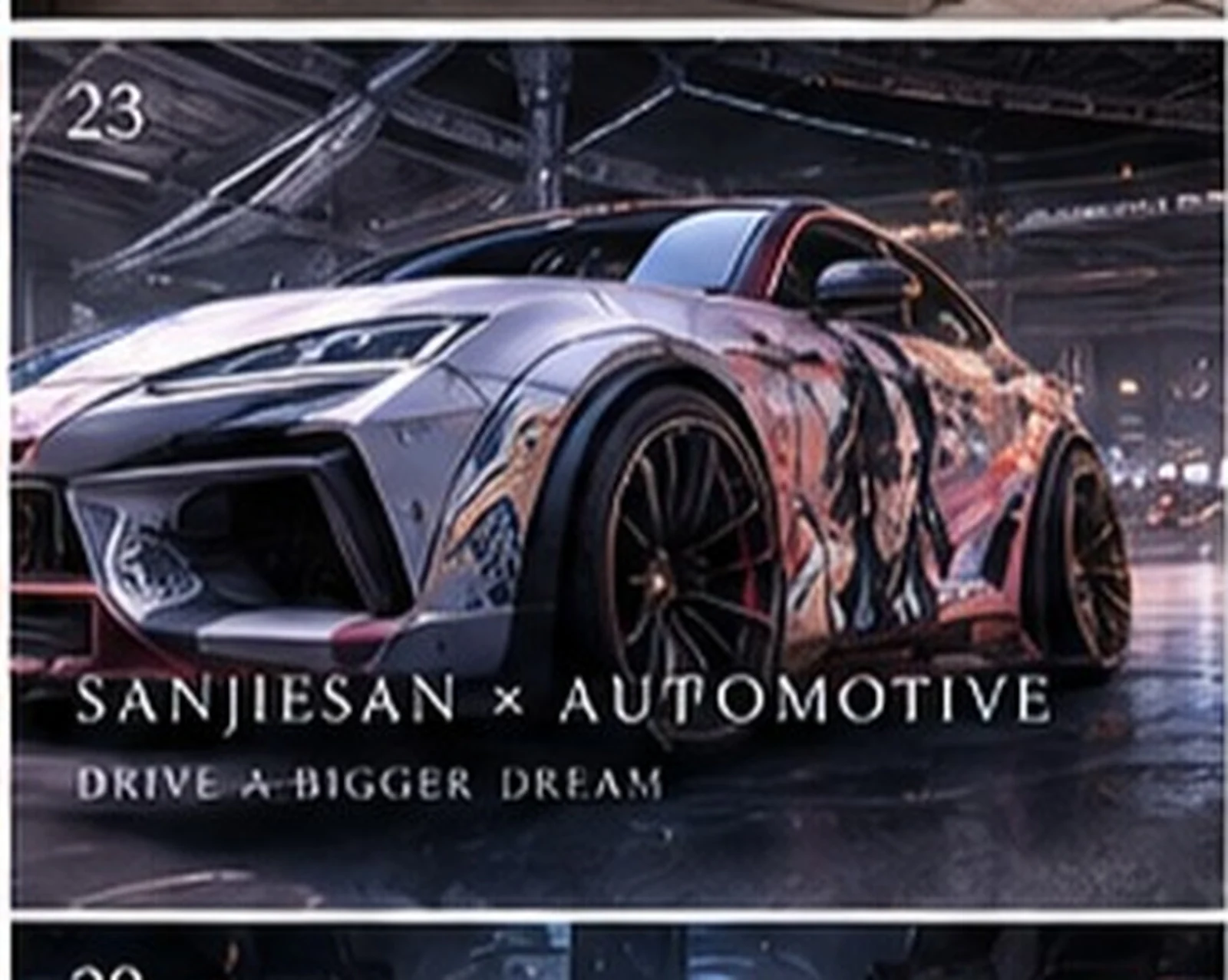 Mobile worlds · automotive concept · Sanjiesan concept artwork