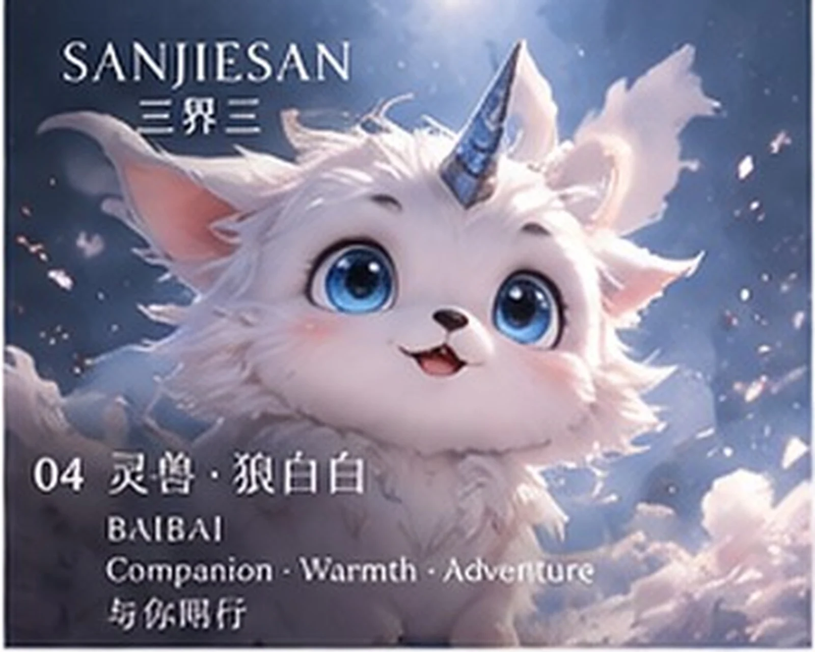 Baibai & the chibi series · Sanjiesan concept artwork