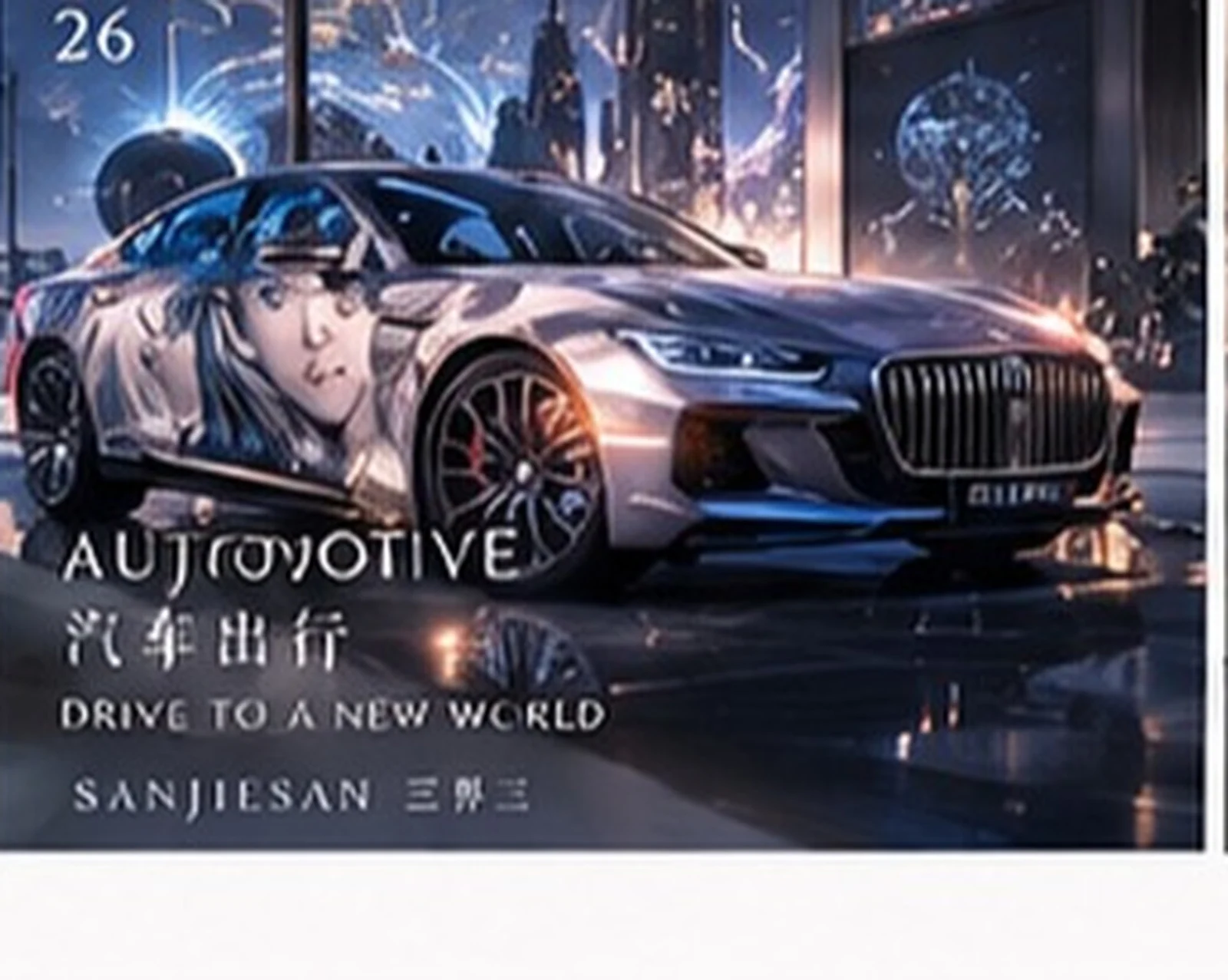 Mobile worlds · automotive concept · Sanjiesan concept artwork